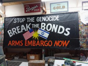 Stop the Genocide, Break the Bonds, Arms Embargo Now